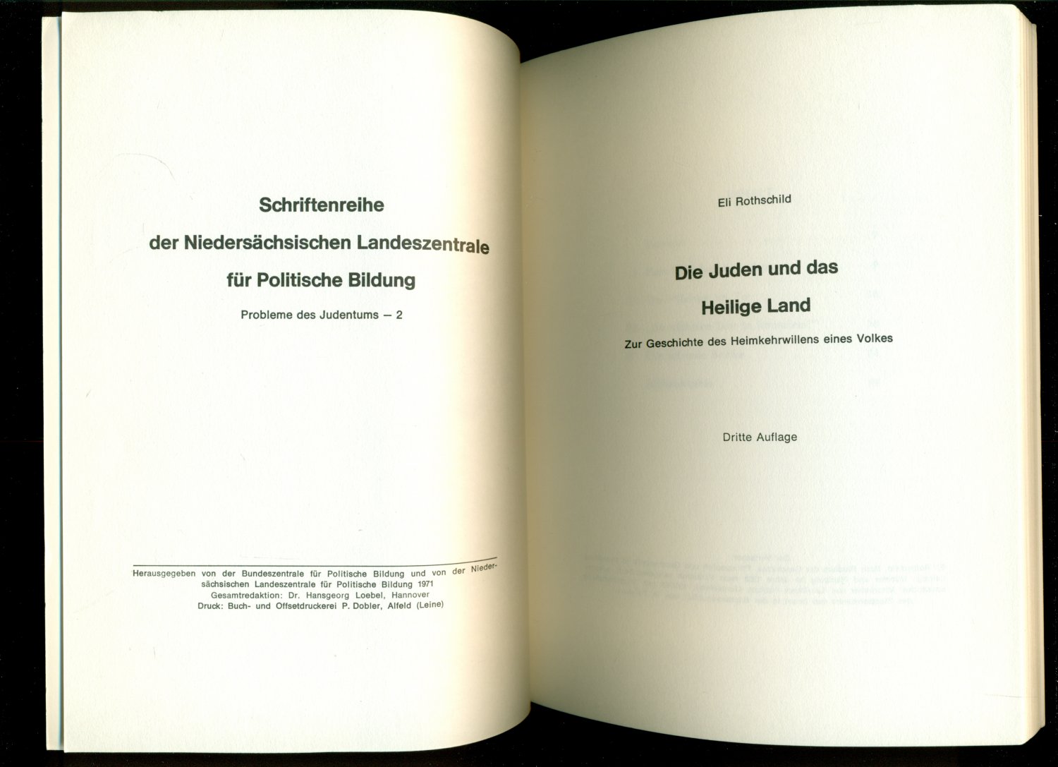 Die Juden Und Das Heilige Land Zur Geschichte Des Eli Rothschild Buch Gebraucht Kaufen A02kbhmp01zzy