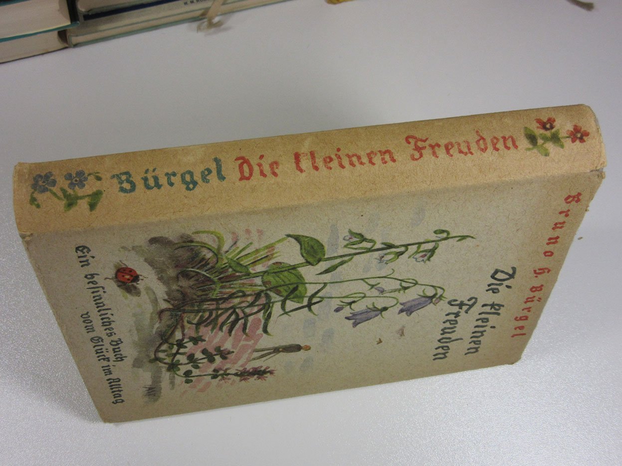 Die Kleinen Freuden Burgel Bruno H Buch Antiquarisch Kaufen A02kjje701zzs