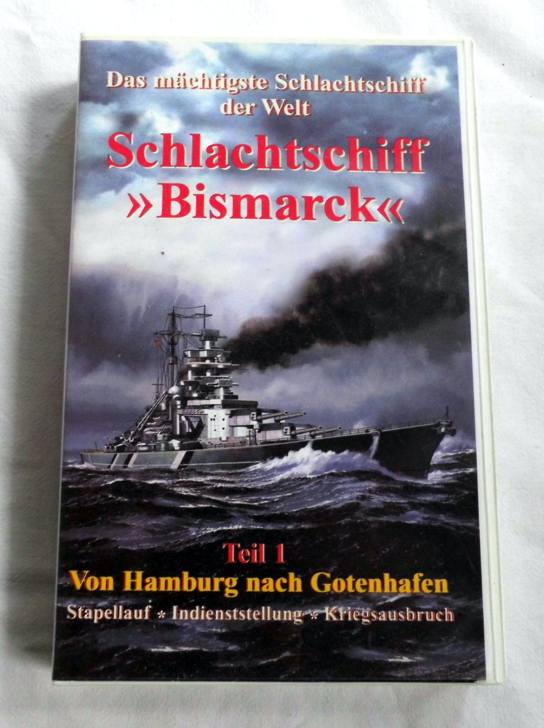 Schlachtschiff Bismarck Teil 1 Von Hamburg Nach Gotenhafen Film Gebraucht Kaufen A02kplyv11zzt