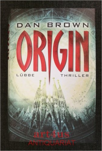 Origin Thriller Dan Brown Buch Erstausgabe Kaufen A02qlx3b01zz3