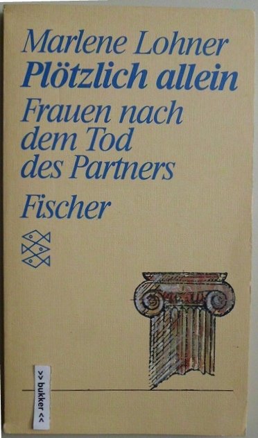 ISBN 3596232902 "Plötzlich Allein - Frauen Nach Dem Tod Des Partners ...