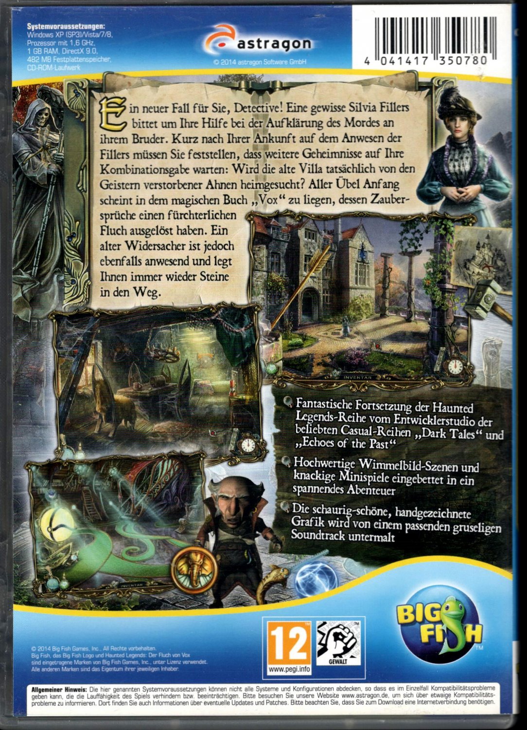 Wimmelbild-Adventure-Spiel für PC: Haunted Legends - Der …“ – Spiel  gebraucht kaufen – A02fVf6B41ZZV