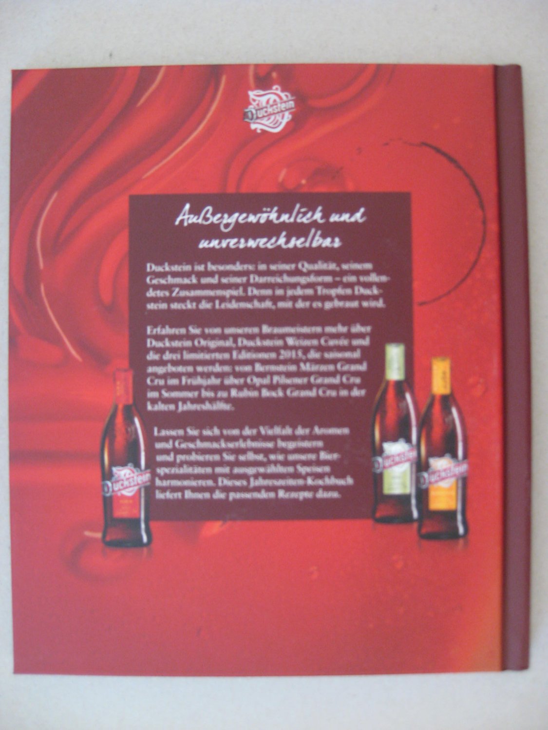 Braukunst Trifft Kochkunst Saisonal Kochen Mit Duckstein Schweiger Laura Buch Gebraucht Kaufen A02l6jjx01zzn