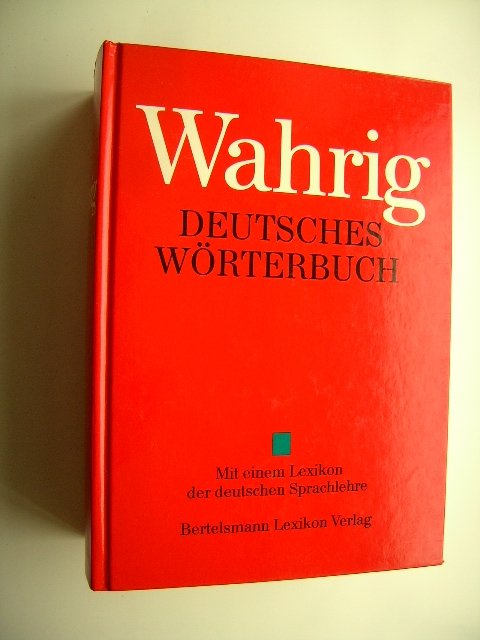 ISBN 3570036480 "Wahrig Deutsches Wörterbuch" – Neu & Gebraucht Kaufen