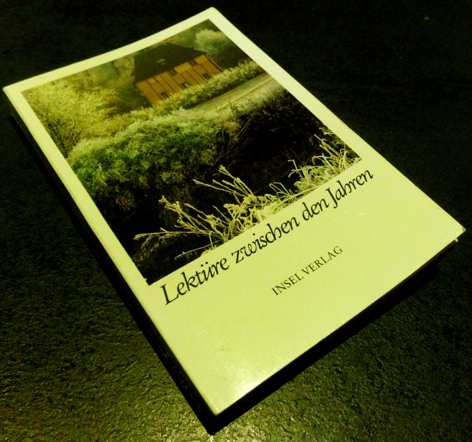 ISBN 3458165320 "Lektüre zwischen den Jahren Goethe, unser Zeitgenosse. Über Fremdes und