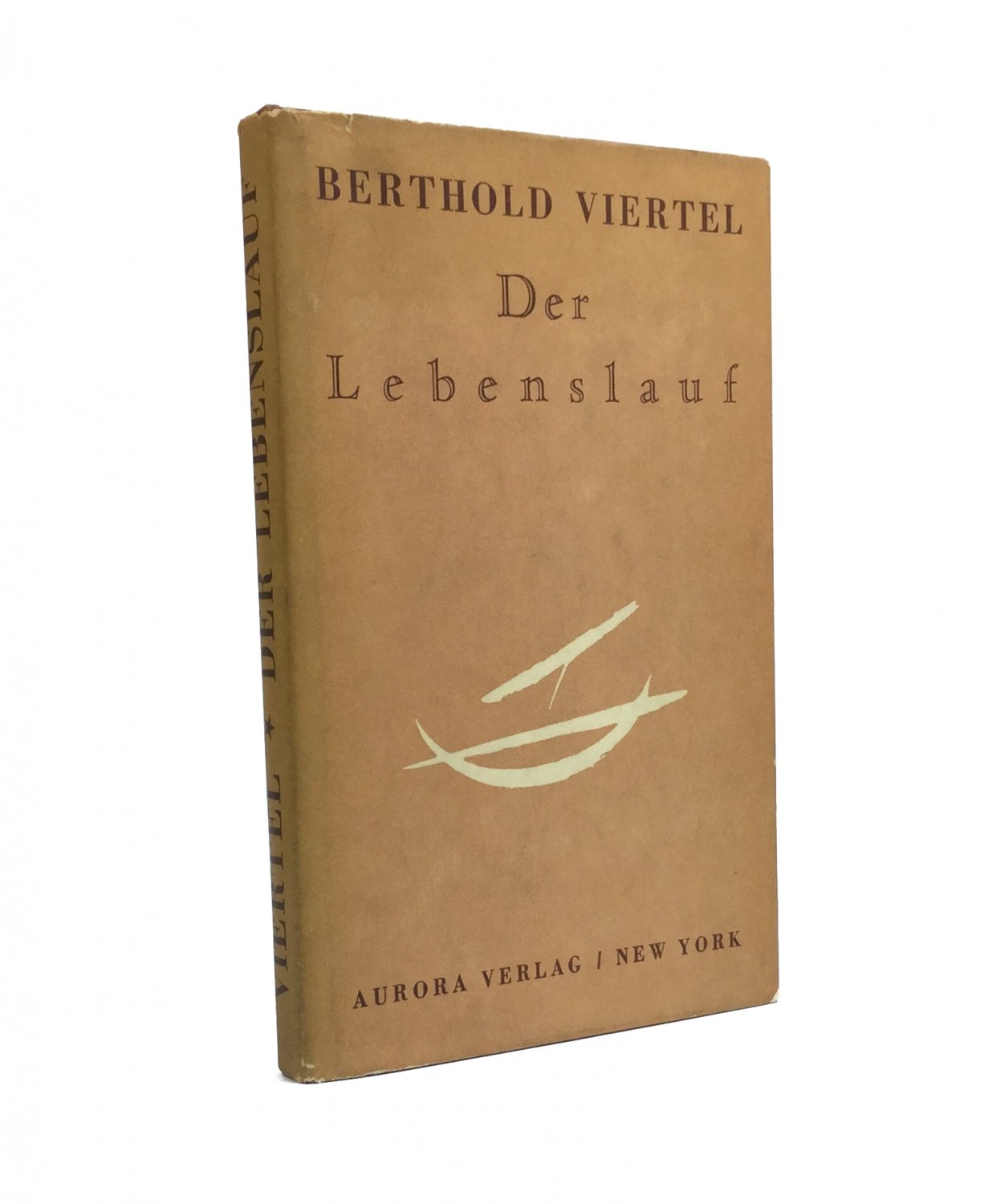 Der Lebenslauf Berthold Viertel Buch Erstausgabe Kaufen