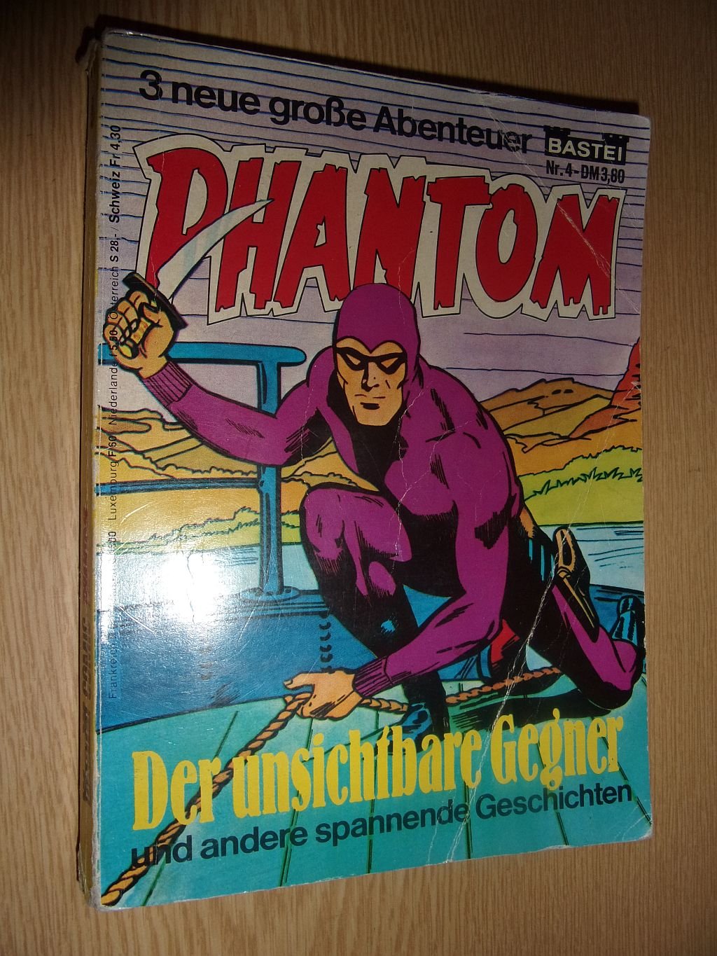 Phantom Spezial 3,5,6 und 7 zum aussuchen je 3,70 Bastei Verlag 1979/80