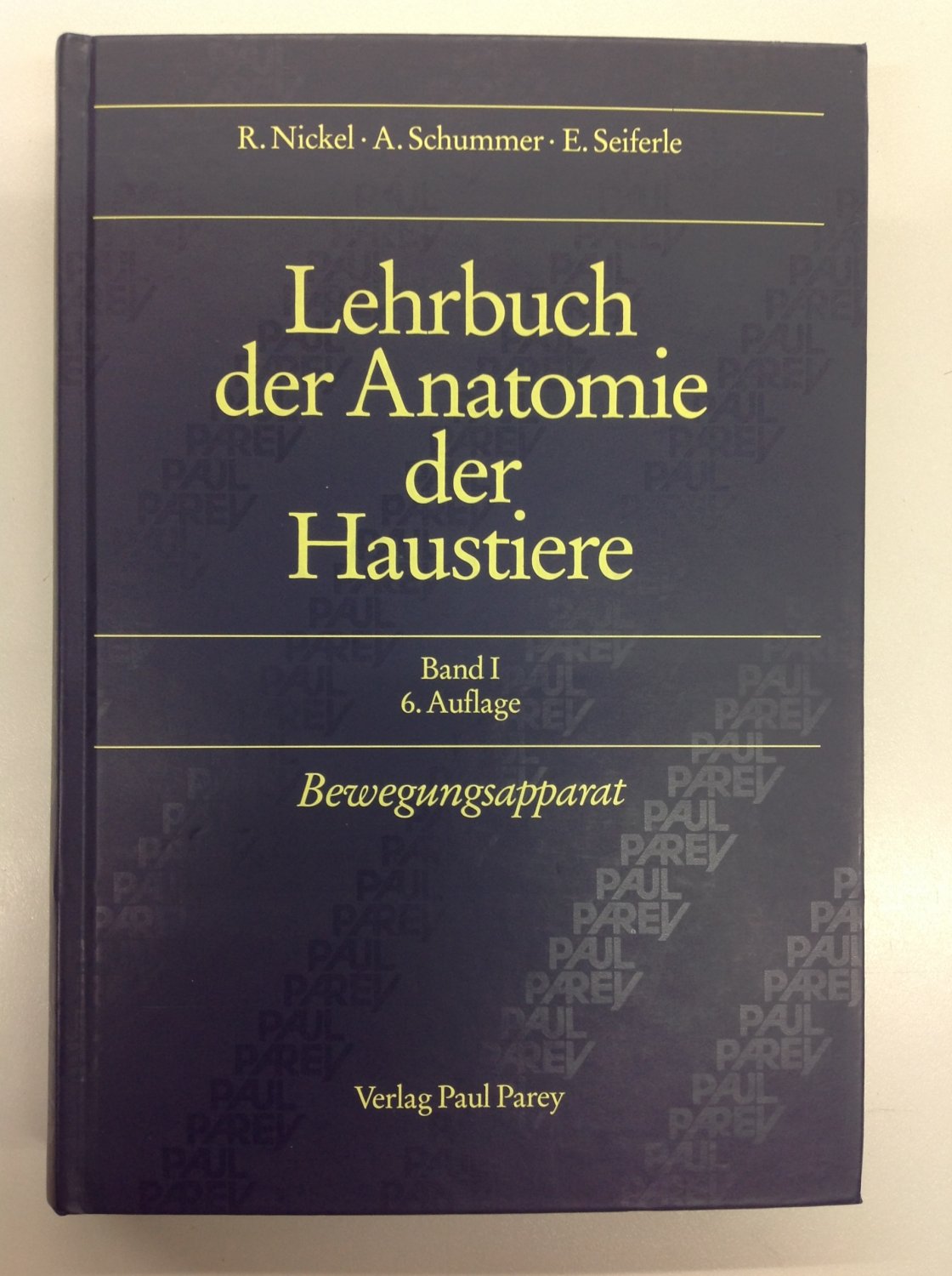 „Lehrbuch der Anatomie der Haustiere“ Bücher gebraucht