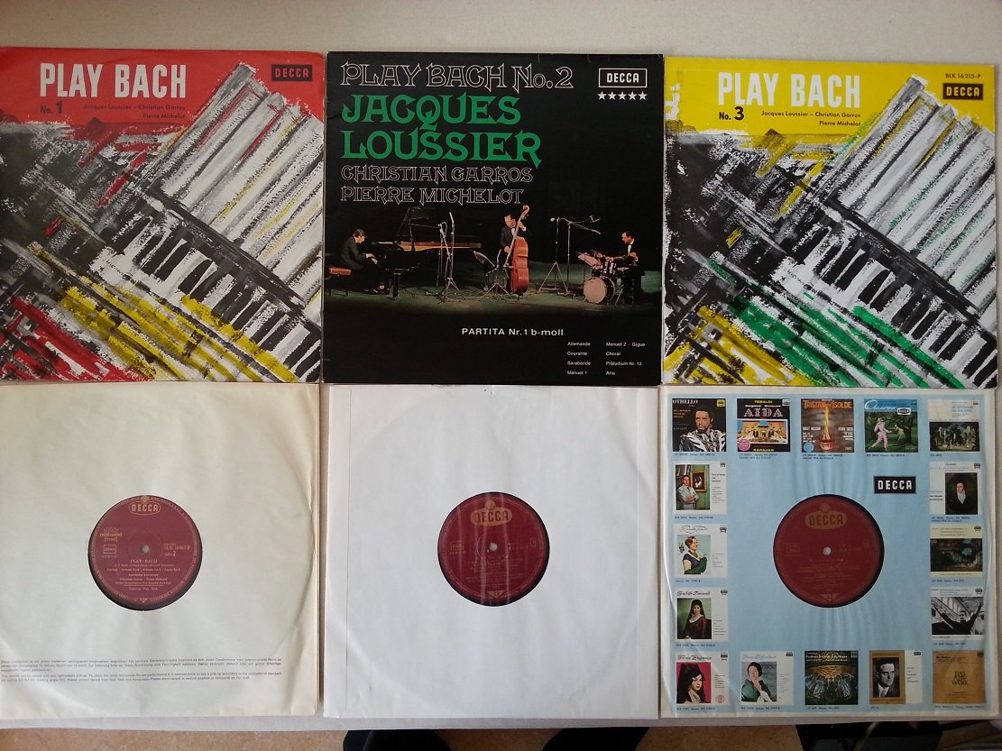 Jaques Loussier Play Bach No Jaques Loussier Pierre Michelot Tontrager Antiquarisch Kaufen A02l80c1zzm