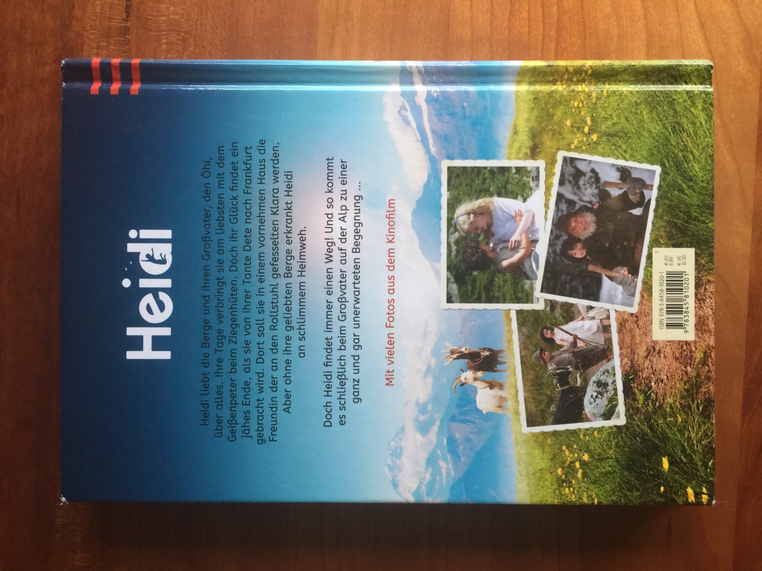 Heidi Das Buch Zum Film Dorothee Haentjes Hollander Buch