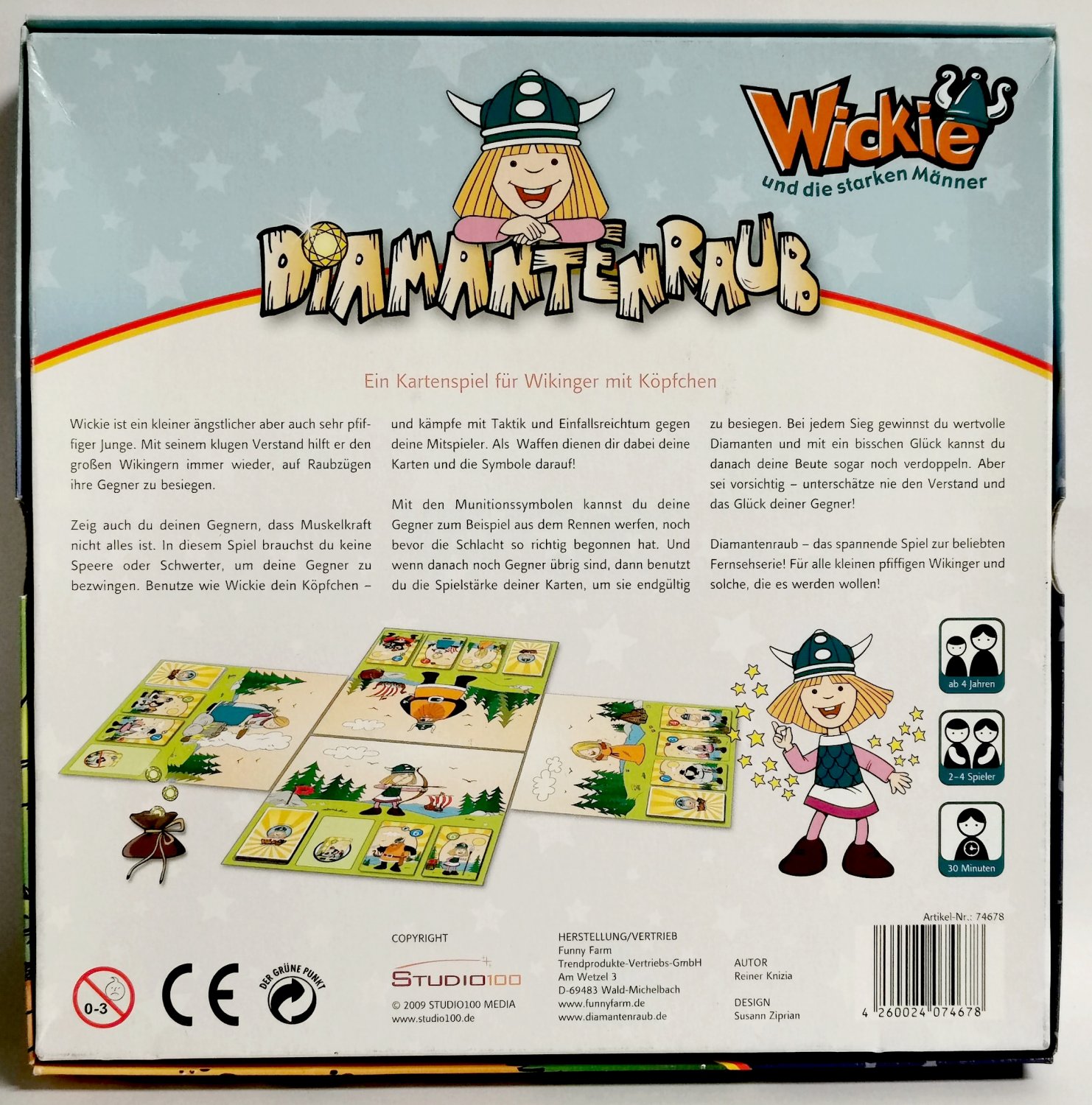 Wickie Und Die Starken Manner Diamantenraub 09 Funny Reiner Knizia Spiel Gebraucht Kaufen A02lkgkp41zzf