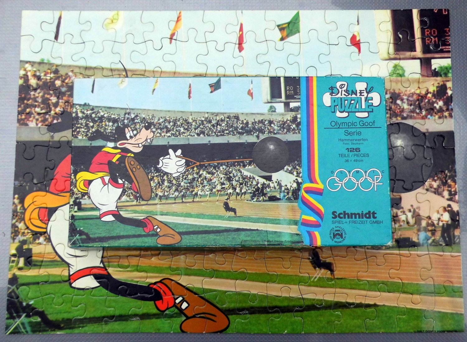 1500 Teile Puzzle 'Orte Die Du Besuchen Wirst' - 97,8x67,3cm