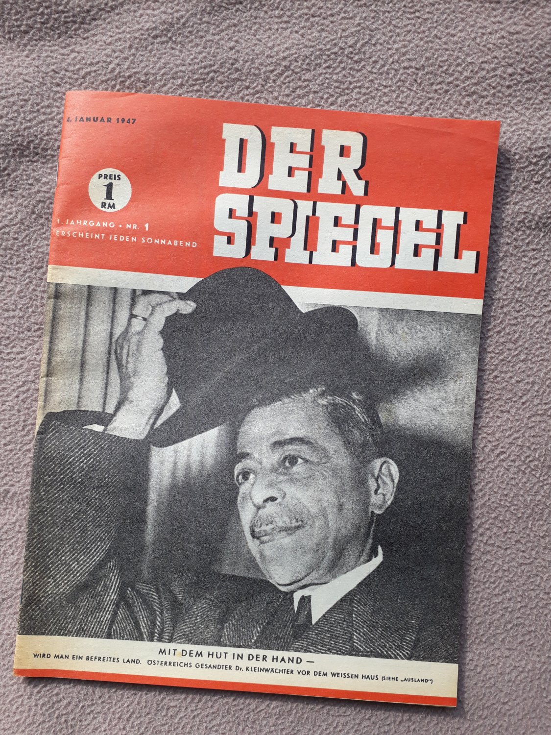 Der Spiegel 1 Jahrgang Nr 1 Bucher Gebraucht Antiquarisch