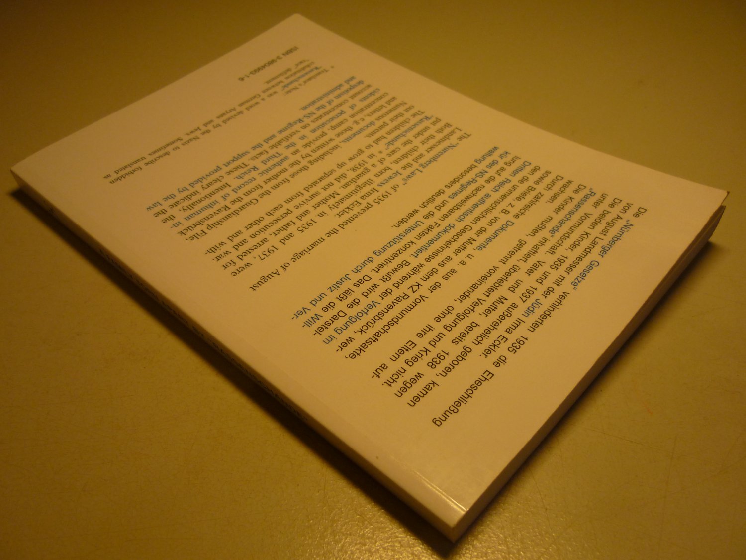 A Family Torn Apart By Rassenschande Dokuments And Irene Eckler Buch Gebraucht Kaufen A02nfqqo01zzj