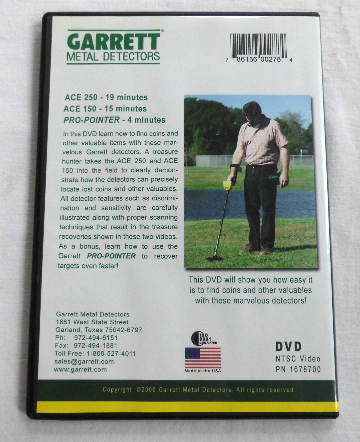 Garrett Metal Detectors Instructional Dvd Film Gebraucht Kaufen A02krlhk11zzh