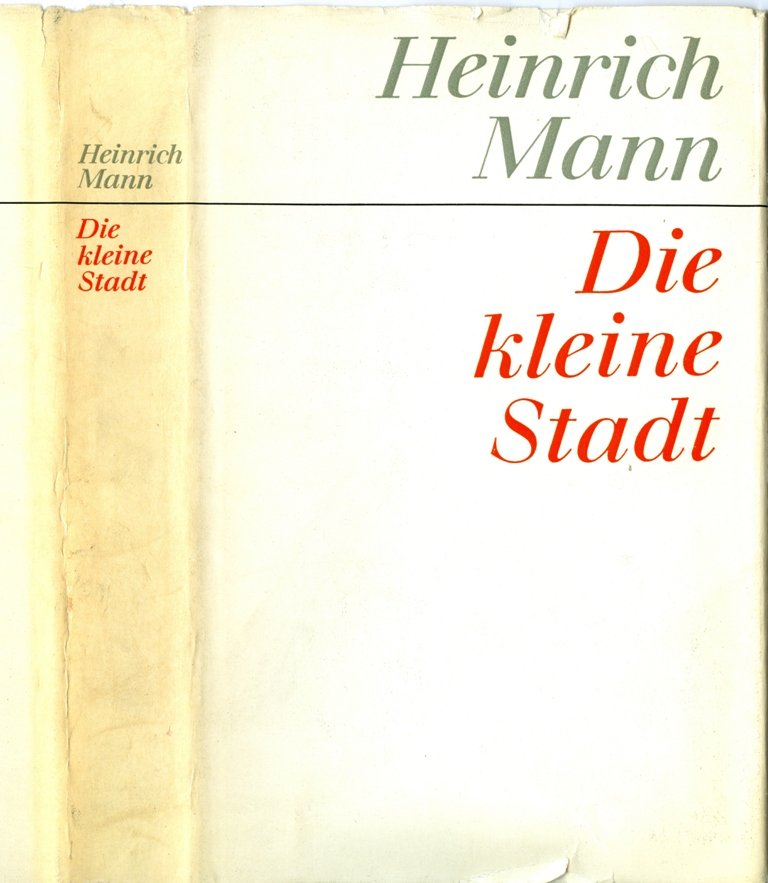 „Die kleine Stadt Ein Roman“ (Heinrich Mann) Buch