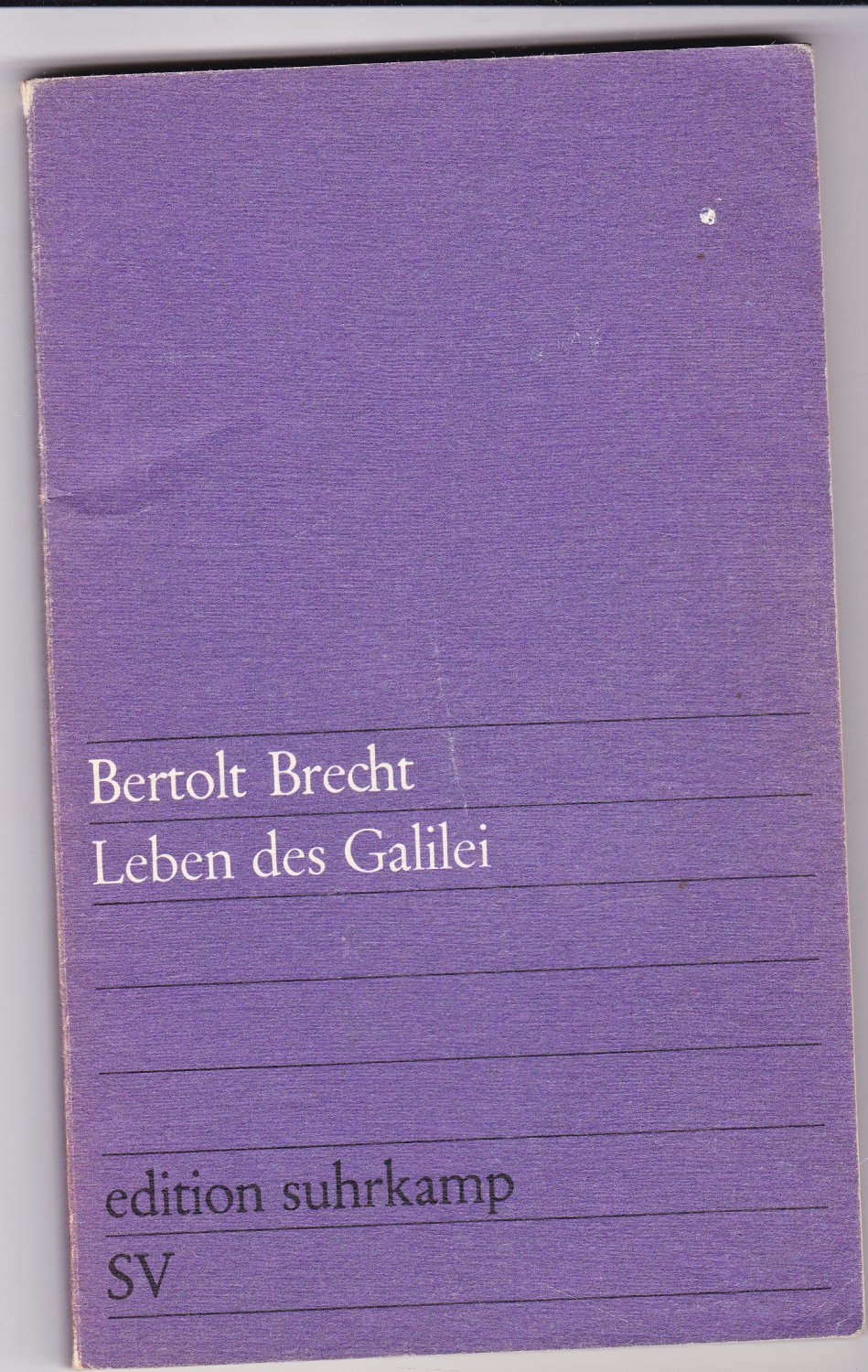 „Leben des Galilei - Schauspiel“ (Bertolt Brecht) – Buch gebraucht