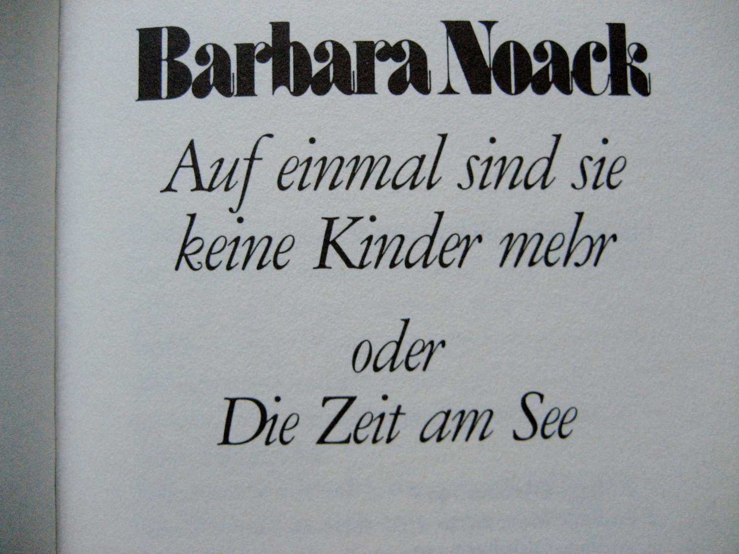 Die Zürcher Verlobung“ (Barbara Noack) – Buch gebraucht kaufen