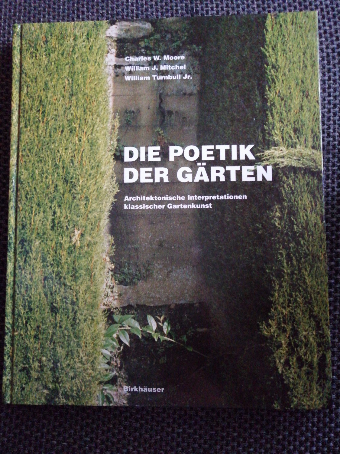 ISBN 3764324422 "Die Poesie der Gärten" gebraucht, antiquarisch & neu