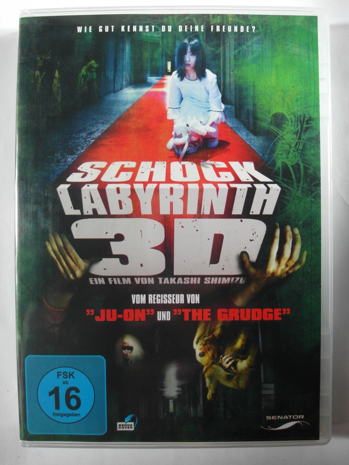 Schock Labyrinth 3d Horror Thriller Freizeitpark Geisterhaus Takashi Shimizo Film Gebraucht Kaufen A02kreej11zzm