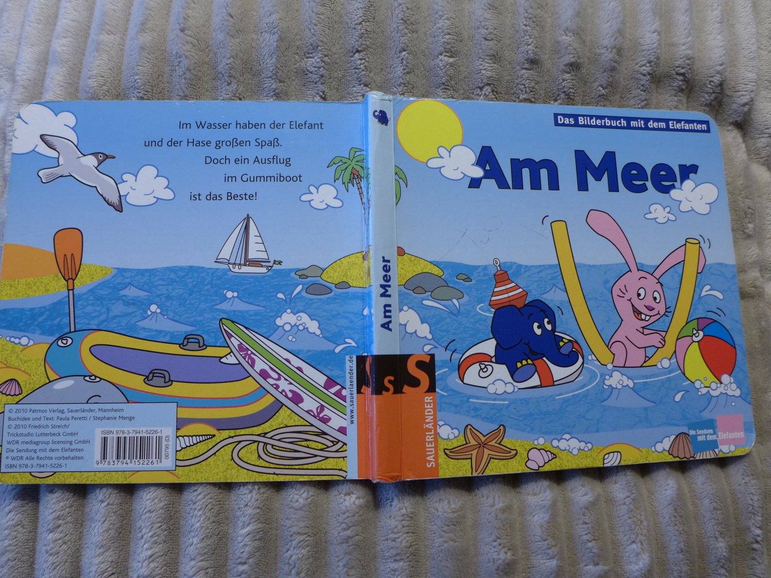 Am Meer Das Bilderbuch Mit Dem Elefanten 10 Menge Stephanie Peretti Buch Gebraucht Kaufen A02nu7p301zzv
