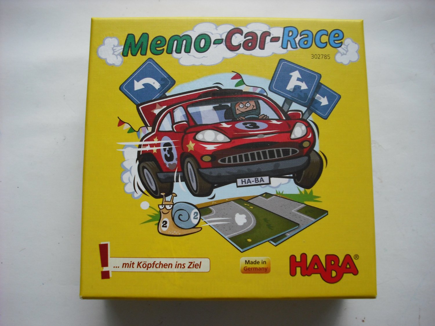 Memo Spiel HABA NEU&OVP Car Race