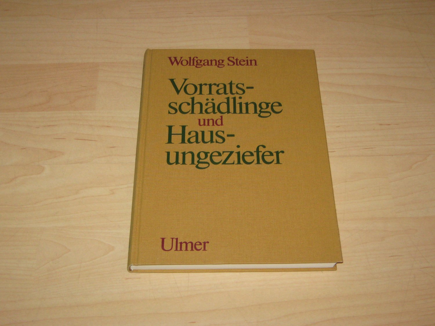 Vorratsschadlinge Und Hausungeziefer Bucher Gebraucht