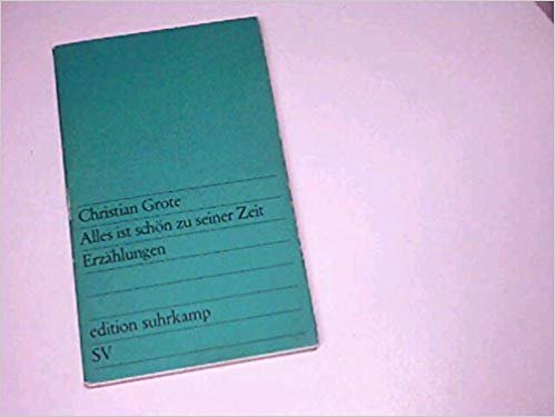 Christian Grote Bucher Gebraucht Antiquarisch Neu Kaufen