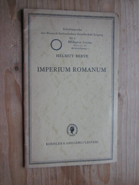 Imperium Romanum Bucher Gebraucht Antiquarisch Neu Kaufen