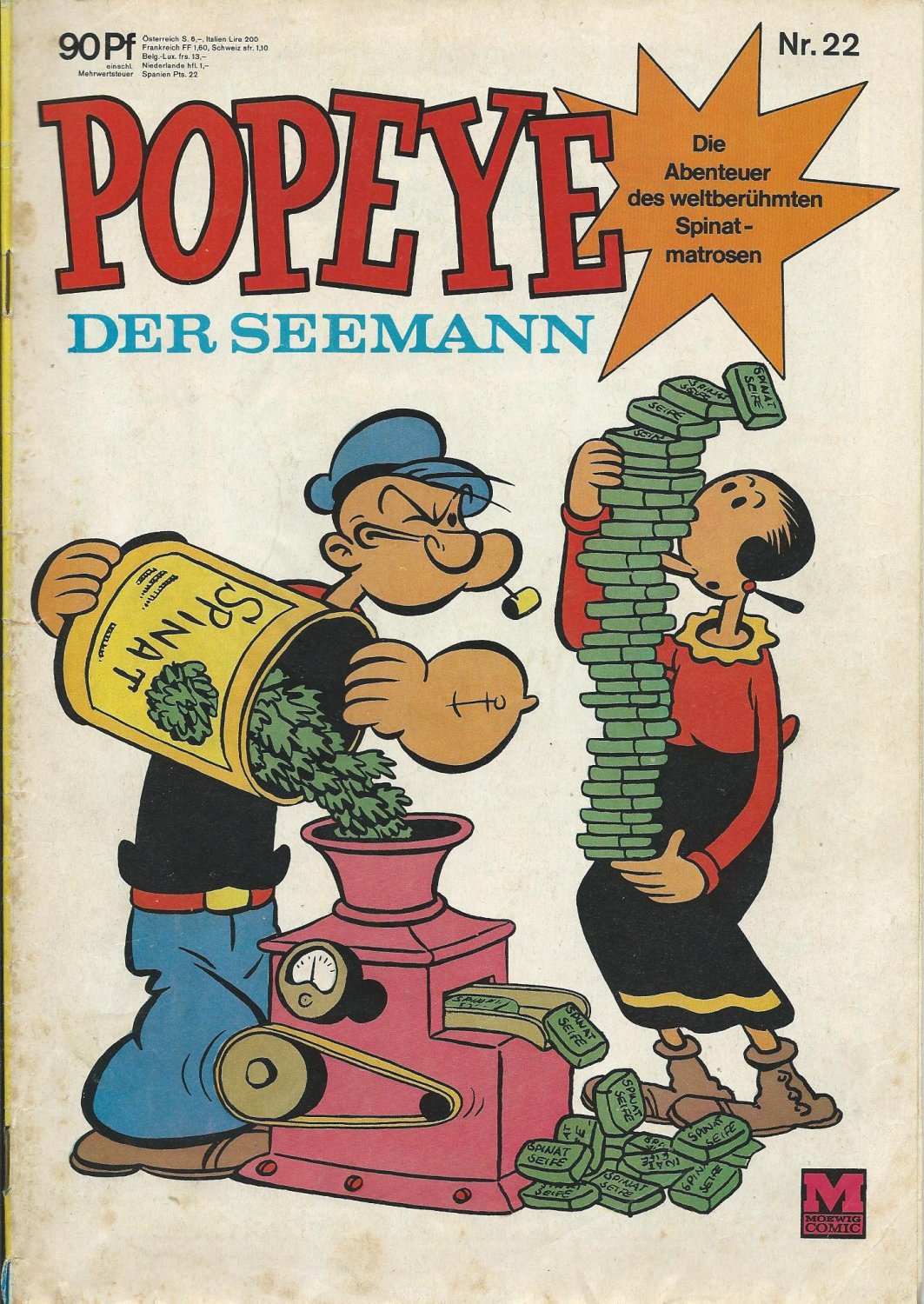 Popeye Der Seemann Bucher Gebraucht Antiquarisch Neu Kaufen