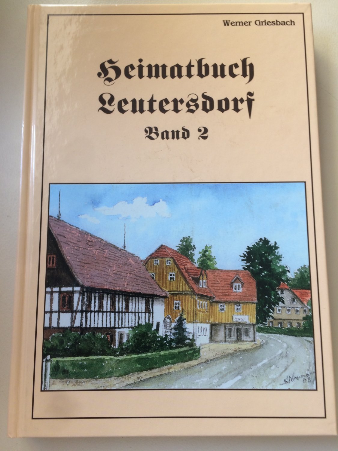 Griesbach Leutersdorfer Heimatbuch Band 2 Chronik Leutersdorf Oberlausitz 