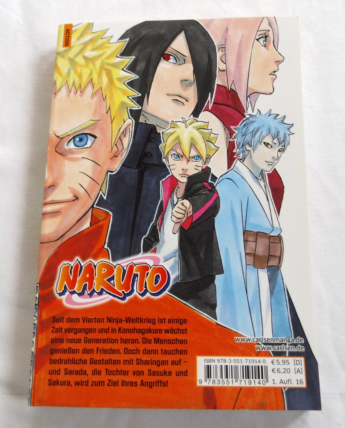 Hokage Der 6 Generation Naruto - Der siebte Hokage und der scharlachrote Frühling …“ (Masashi  Kishimoto) – Buch gebraucht kaufen – A02ySWhY01ZZ6