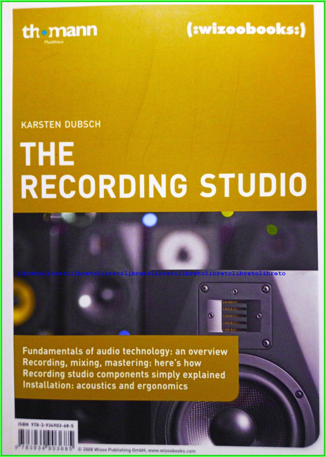 Das Recording Studio - The Recordingstudio - Ratgeber“ – Bücher gebraucht,  antiquarisch & neu kaufen