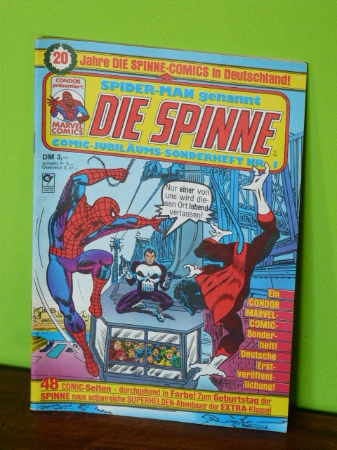 1x Comic Marvel Die Spinne Nr.13 Condor  Zustand 1 