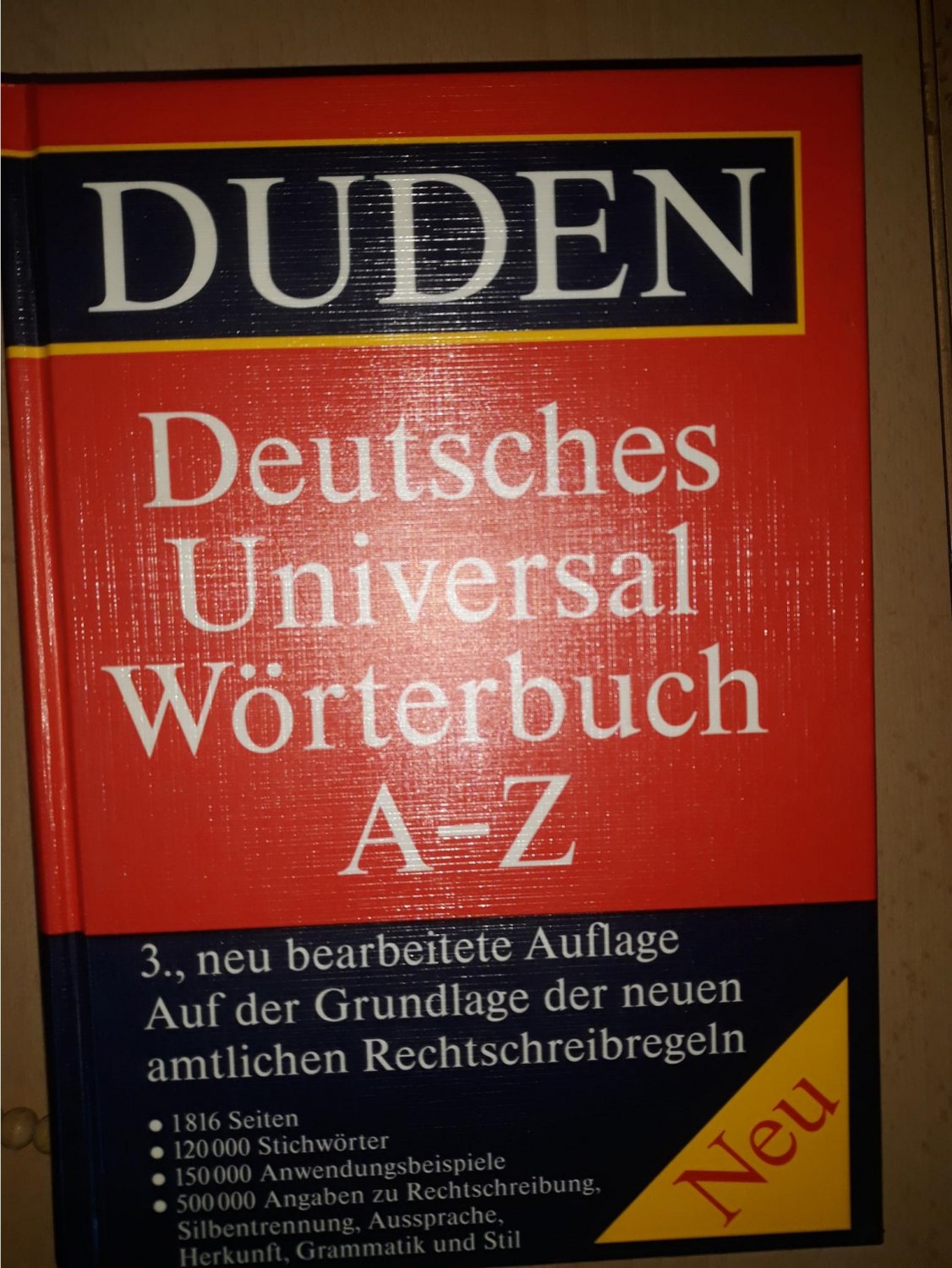 Duden - Deutsches Universalwörterbuch A - Z“ – Bücher gebraucht