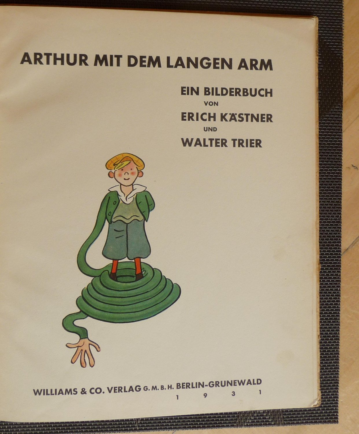 Arthur Mit Dem Langen Arm Erstausgabe 1 Erich Kastner Buch Erstausgabe Kaufen A02ofxyy01zzt