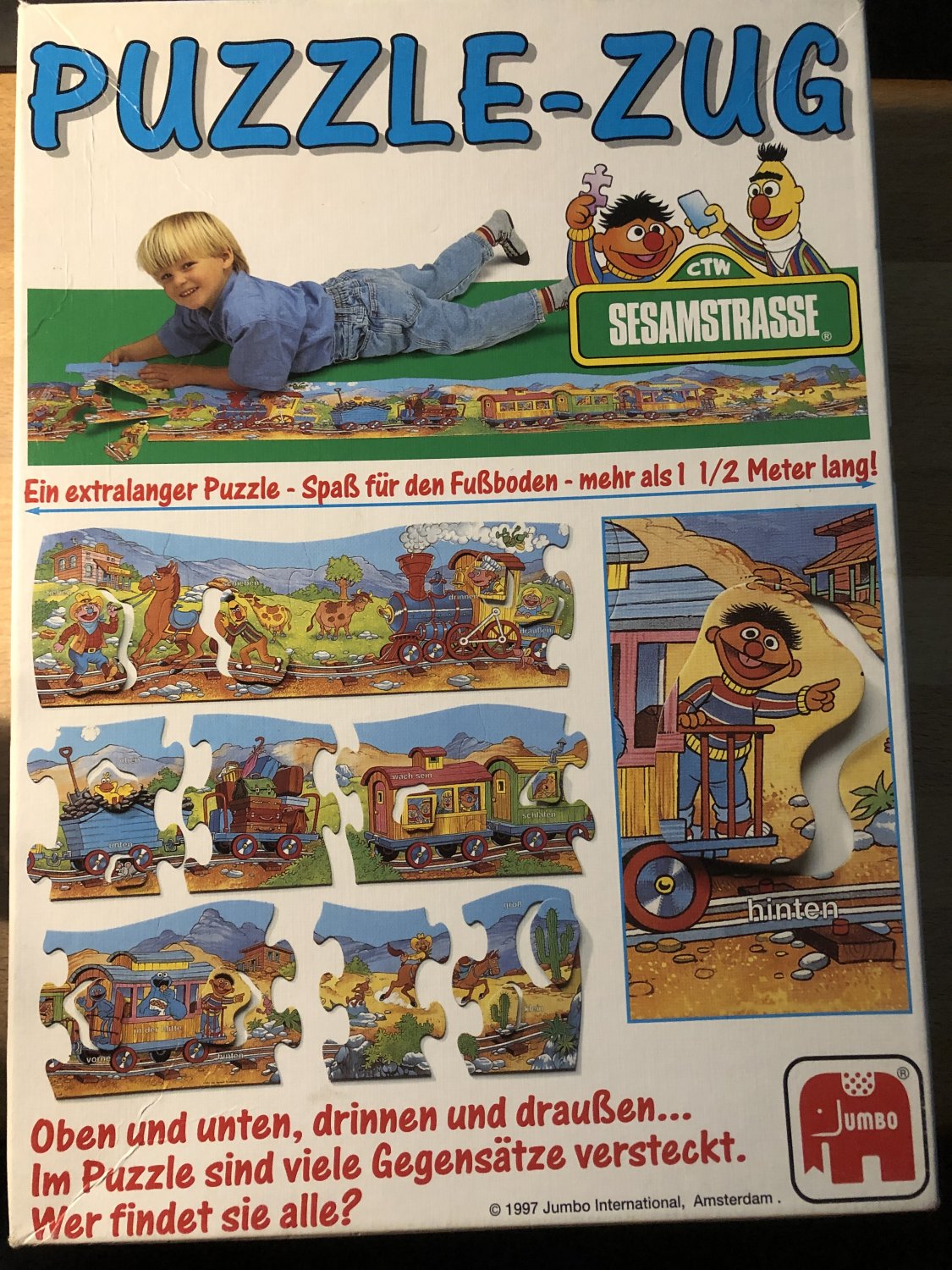 „Sesamstraße PuzzleZug“ Spiel gebraucht kaufen A02nBpRt41ZZQ