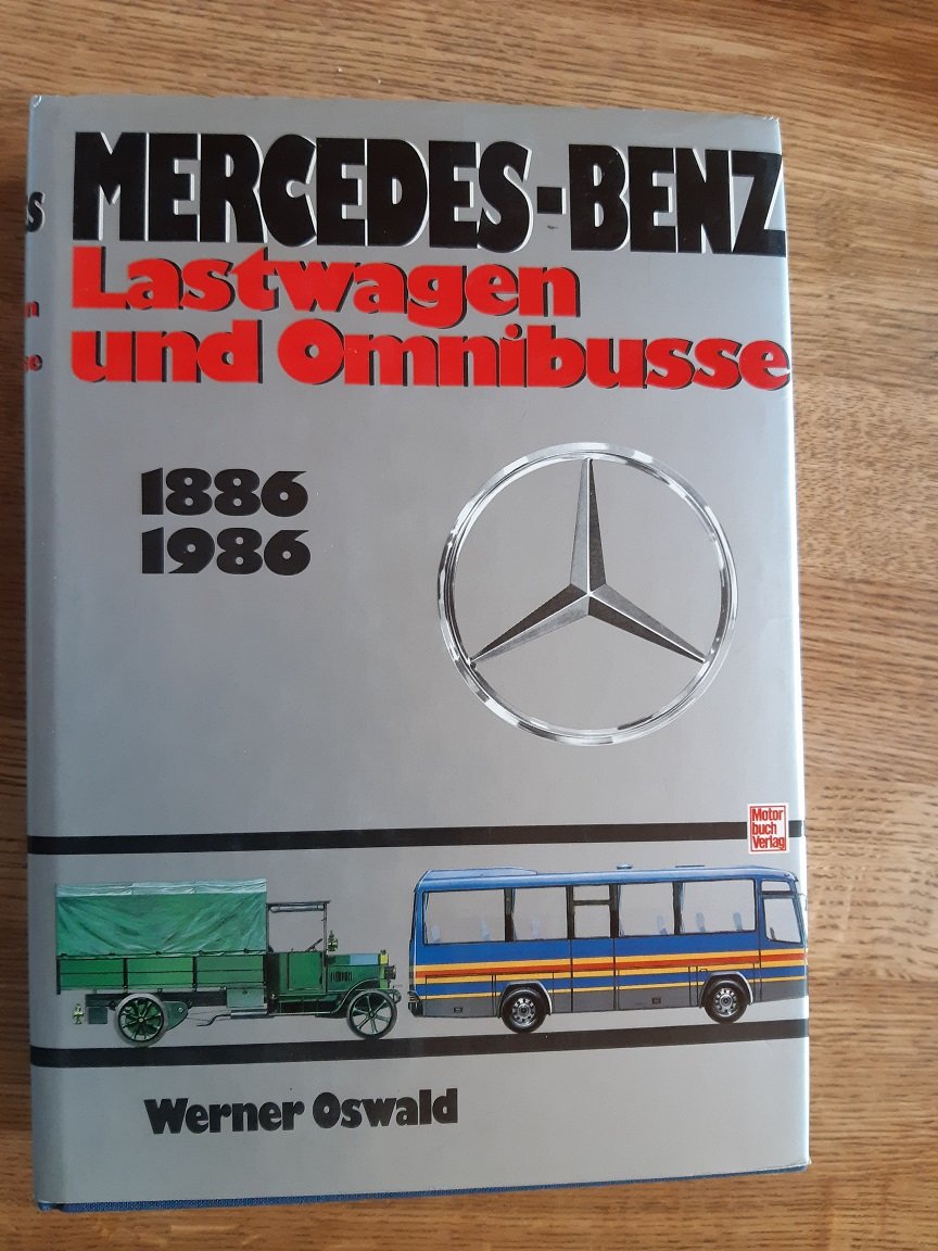 Bildband Mercedes Benz Lastwagen Omnibusse 1896-1986 Buch Werner Oswald NEU! 