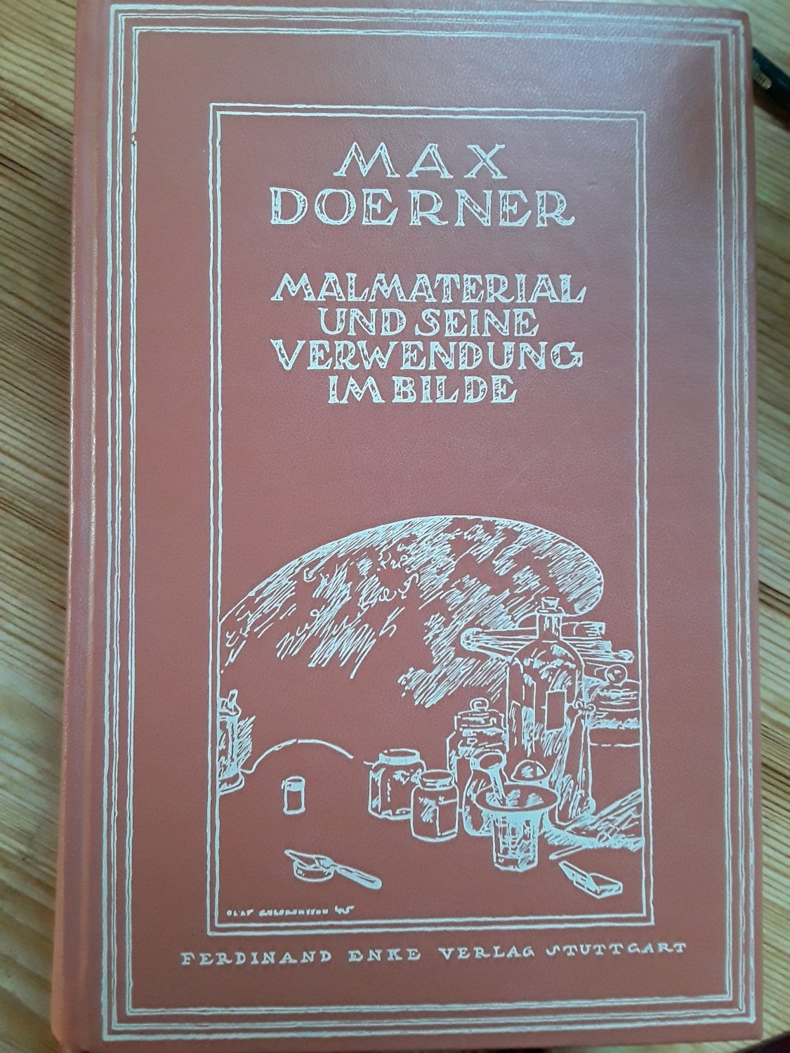 Malmaterial Und Seine Verwendung Im Bilde Max Doerner Buch Gebraucht Kaufen A02vaxzd01zzt