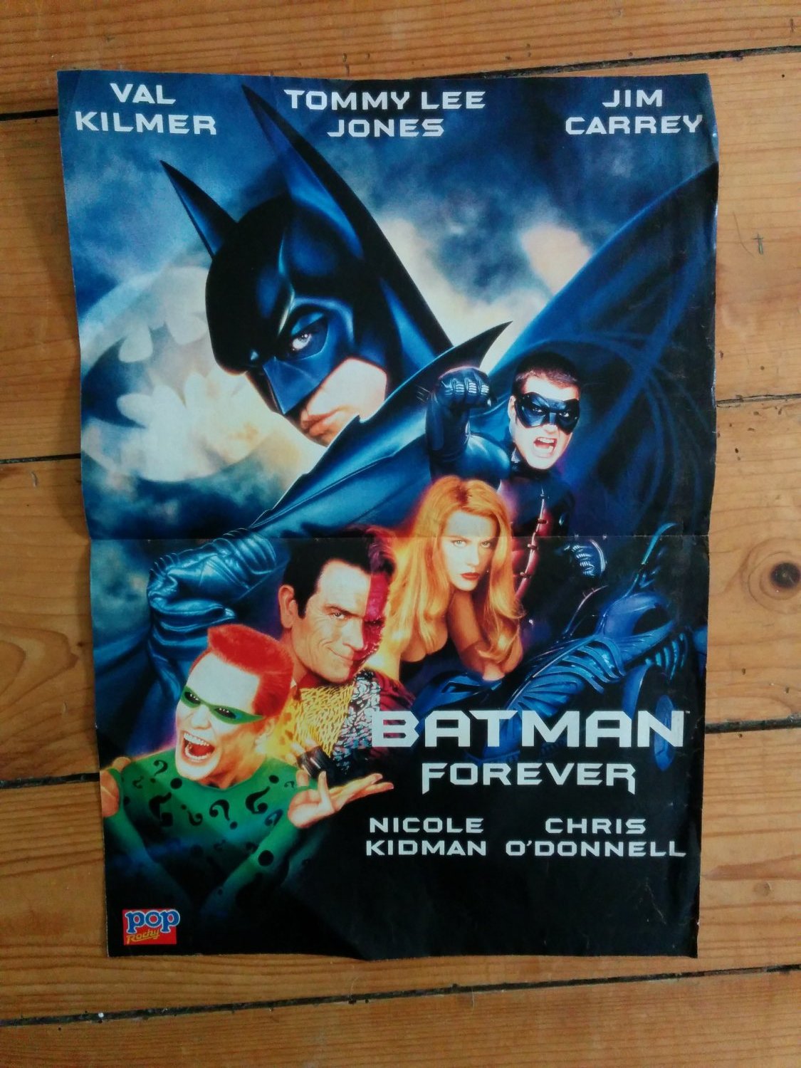 Pop-Rocky-Poster Batman Forever / Whigfield / Boyzone“ – Buch gebraucht  kaufen – A02q3hGa01ZZT