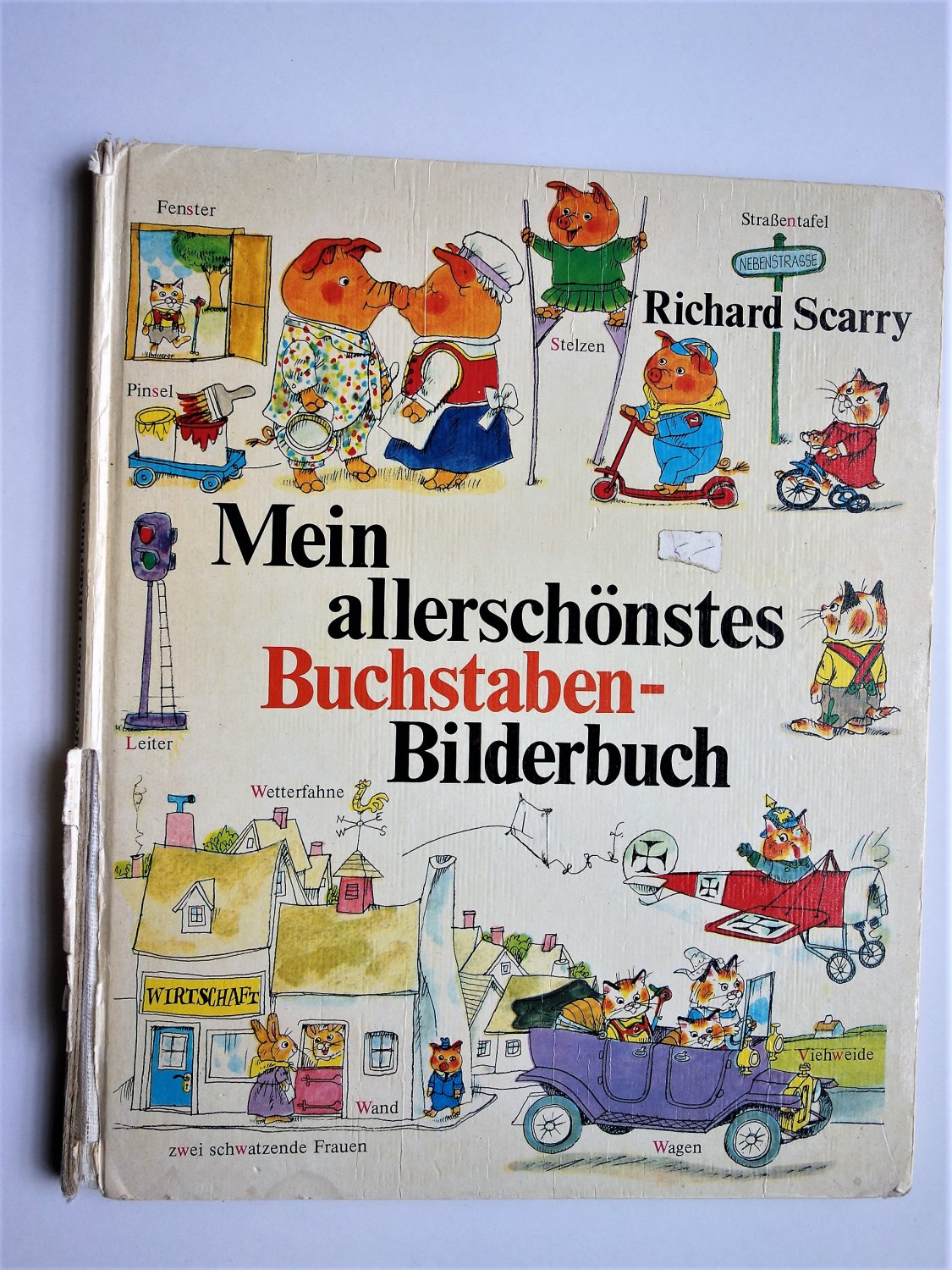 Richard Scarry Mein Allerschonstes Buchstaben Bilderbuch Bucher Gebraucht Antiquarisch Neu Kaufen