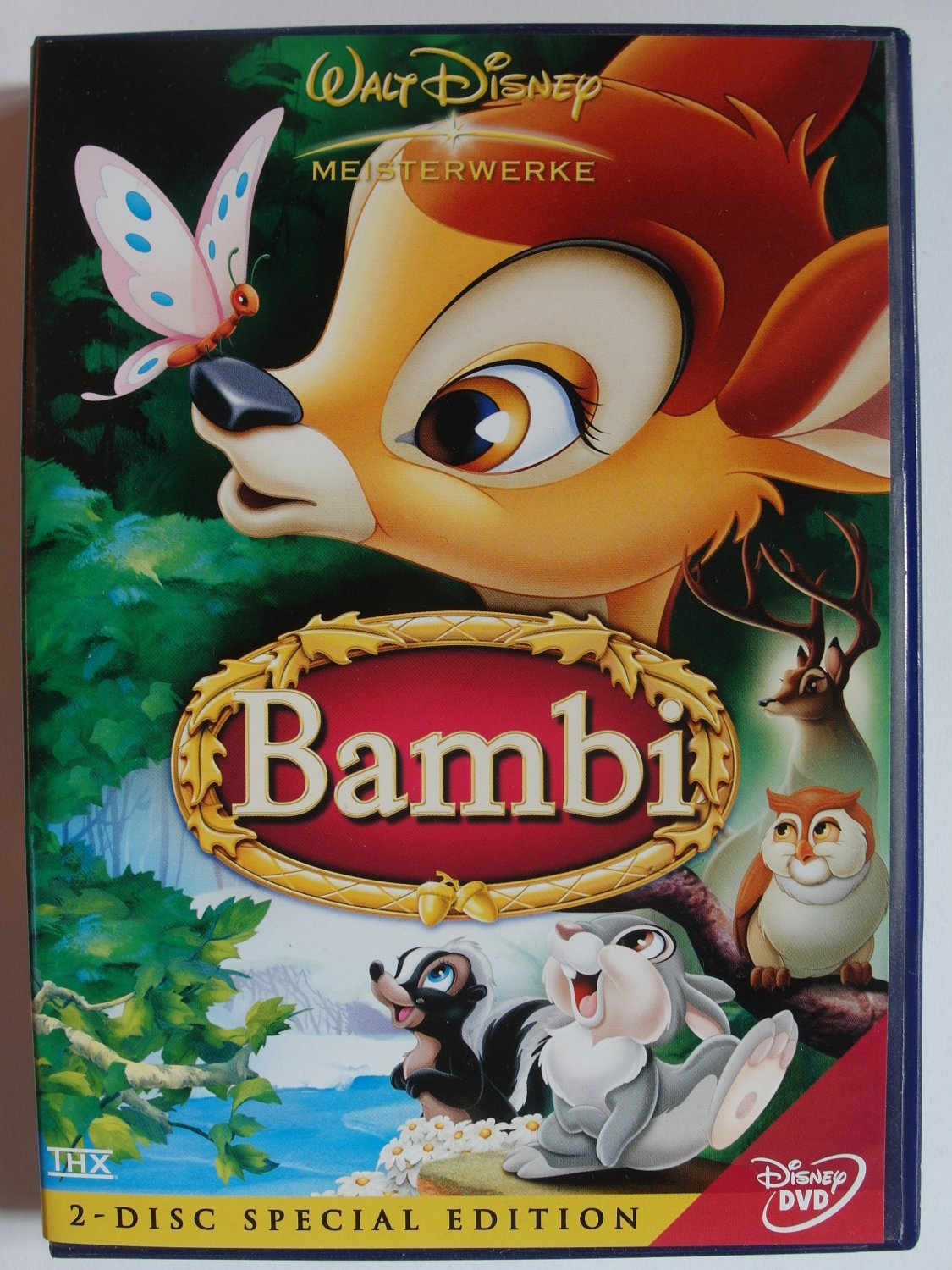 Bambi Walt Disney Trickfilm Meisterwerke 2 Disc David D Hand Film Gebraucht Kaufen A02mtosc11zz1