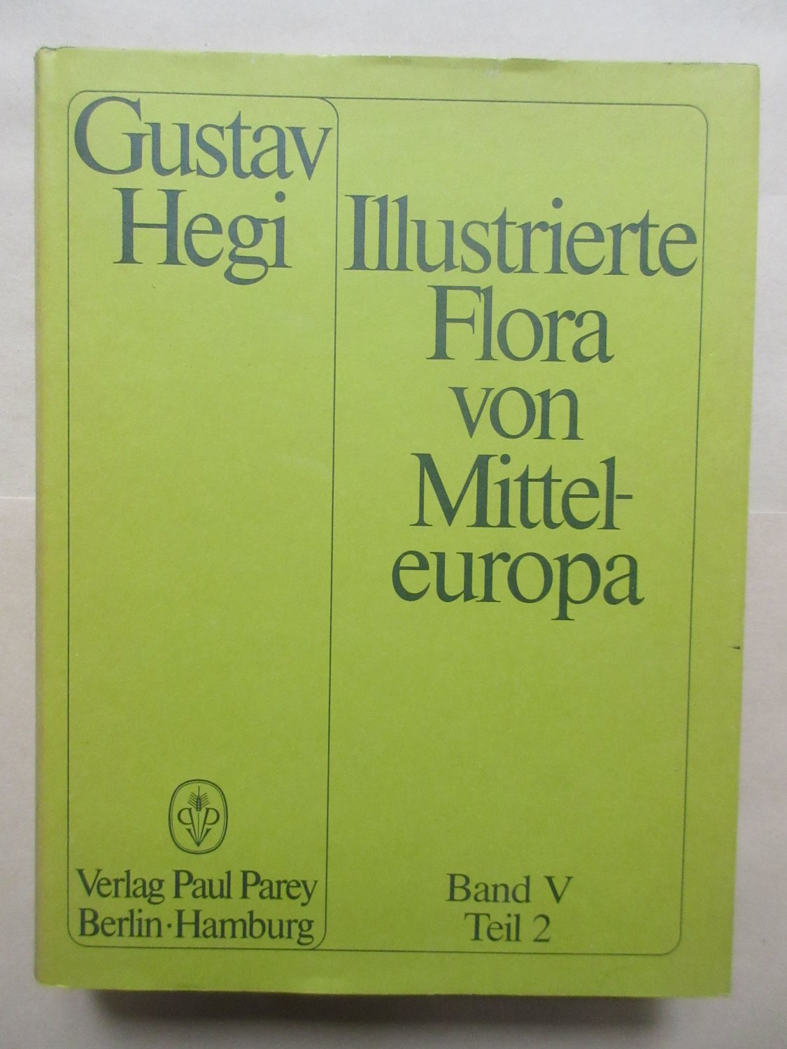 „Illustrierte Flora von Mitteleuropa.Band V.Teil“ Bücher gebraucht