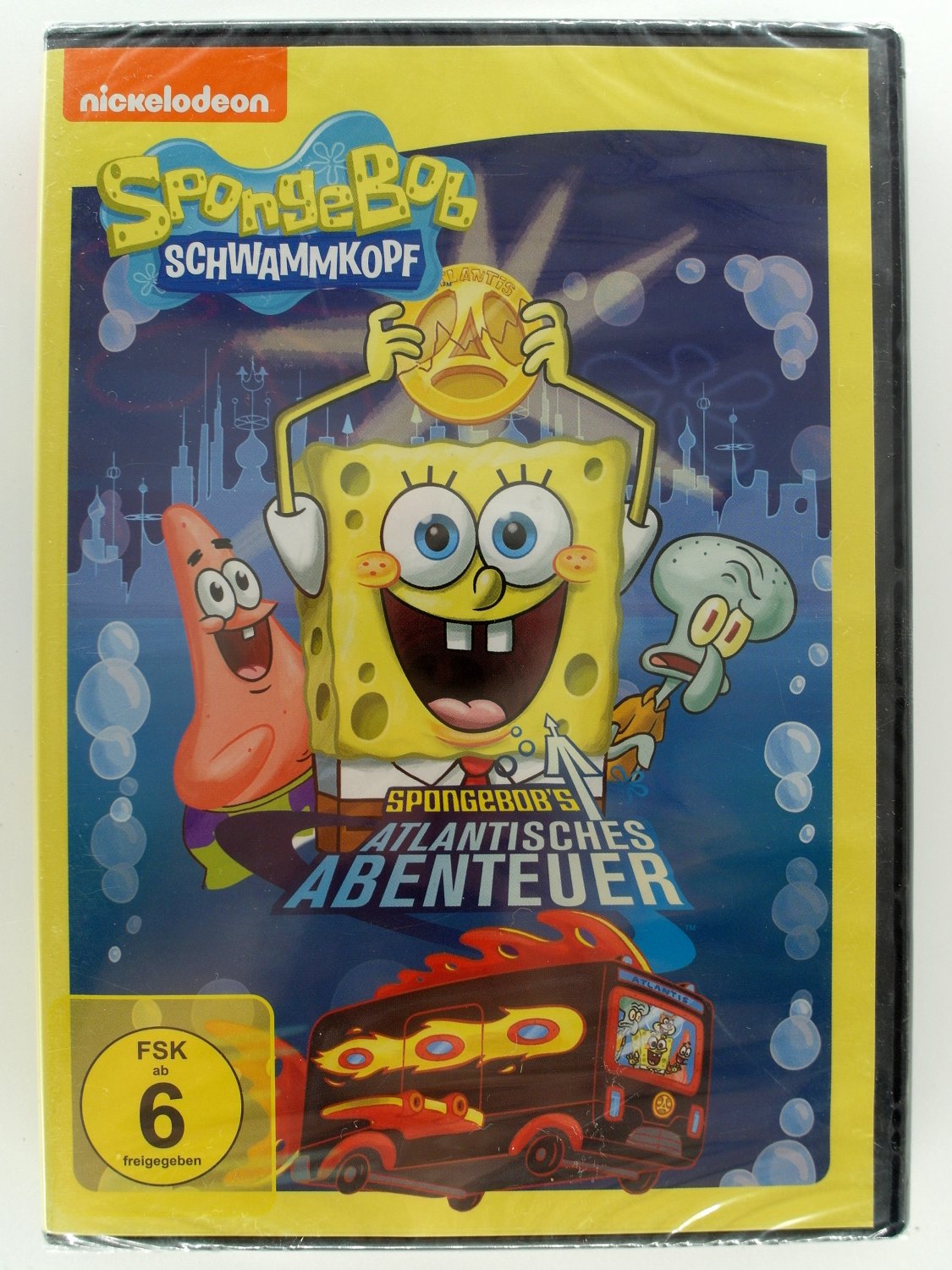 „spongebob Schwammkopf Atlantisches Abenteuer U Boot Film Neu