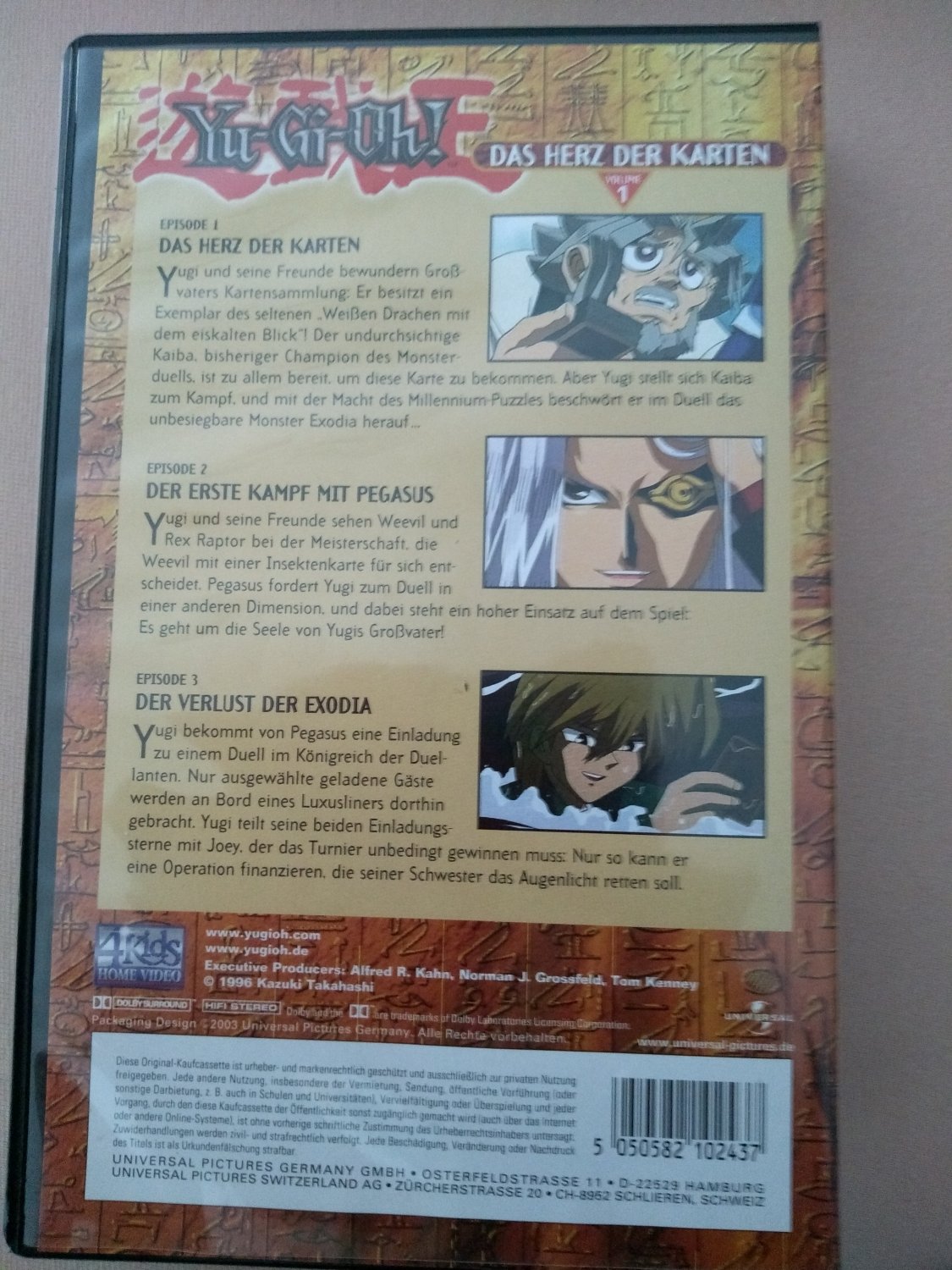Yu Gi Oh Das Herz Der Karten Film Gebraucht Kaufen A02mtsui11zzx