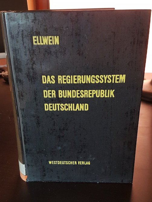 Isbn Das Regierungssystem Der Bundesrepublik Deutschland Neu Gebraucht Kaufen