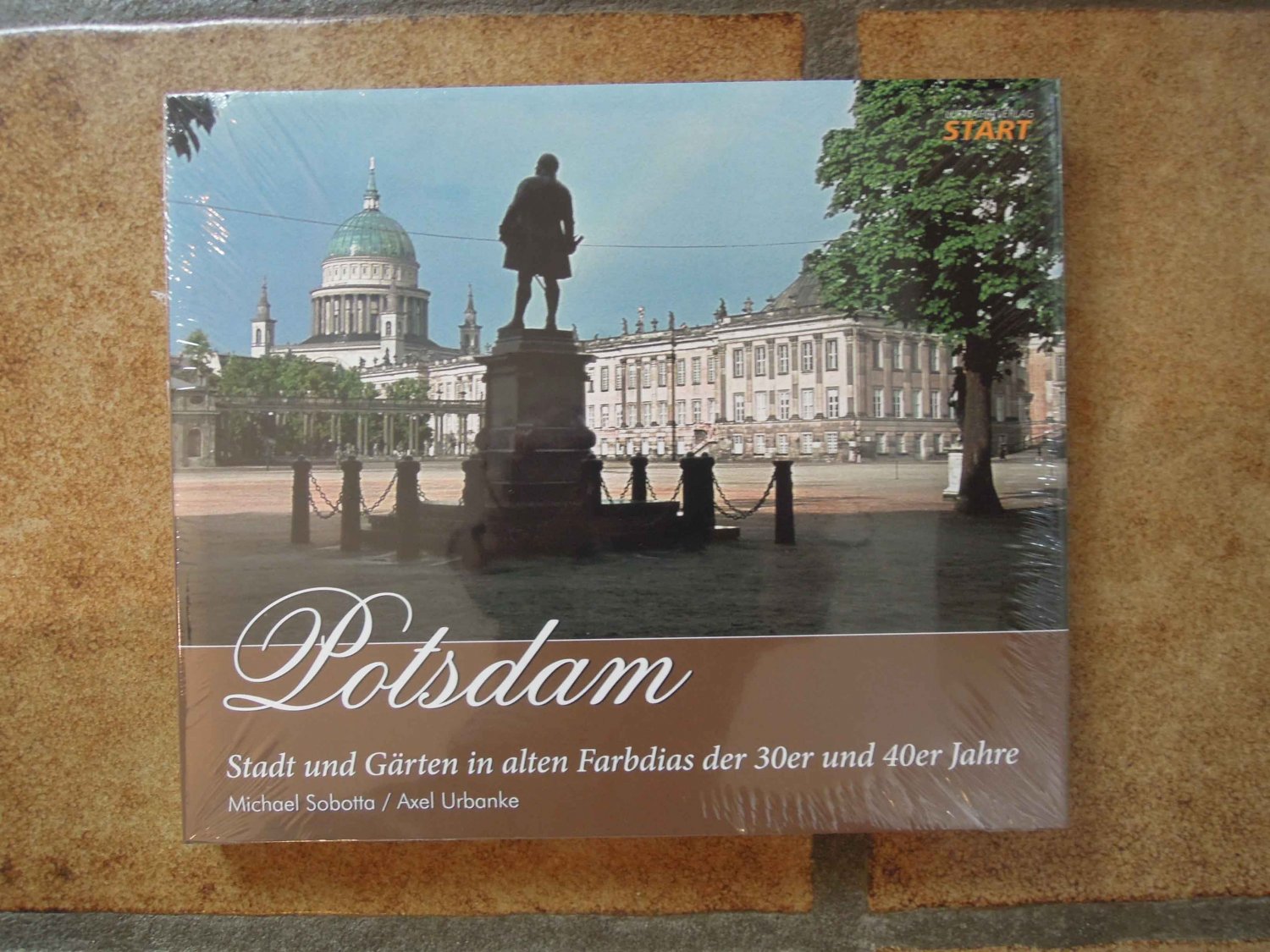 Sobotta Potsdam Stadt+Gärten historische Fotos 30er+40er in Farbe Bildband/Buch 