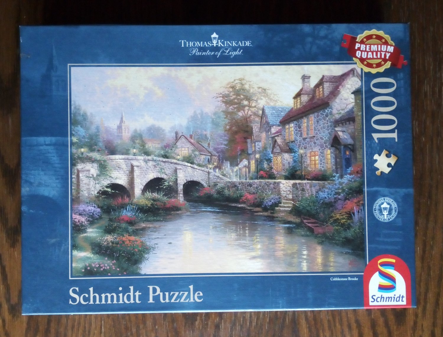 WINTERLICHES DORF THOMAS KINKADE Schmidt Puzzle 58450-1000 Teile Pcs.