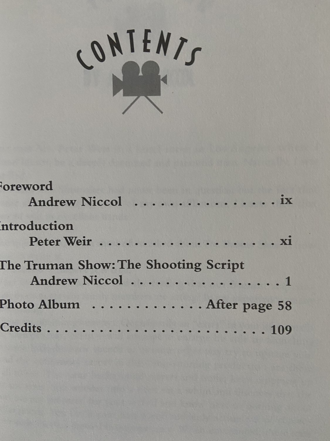 TRUMAN SHOW (Shooting Script): Niccol, Andrew: 9781557043672: :  Books