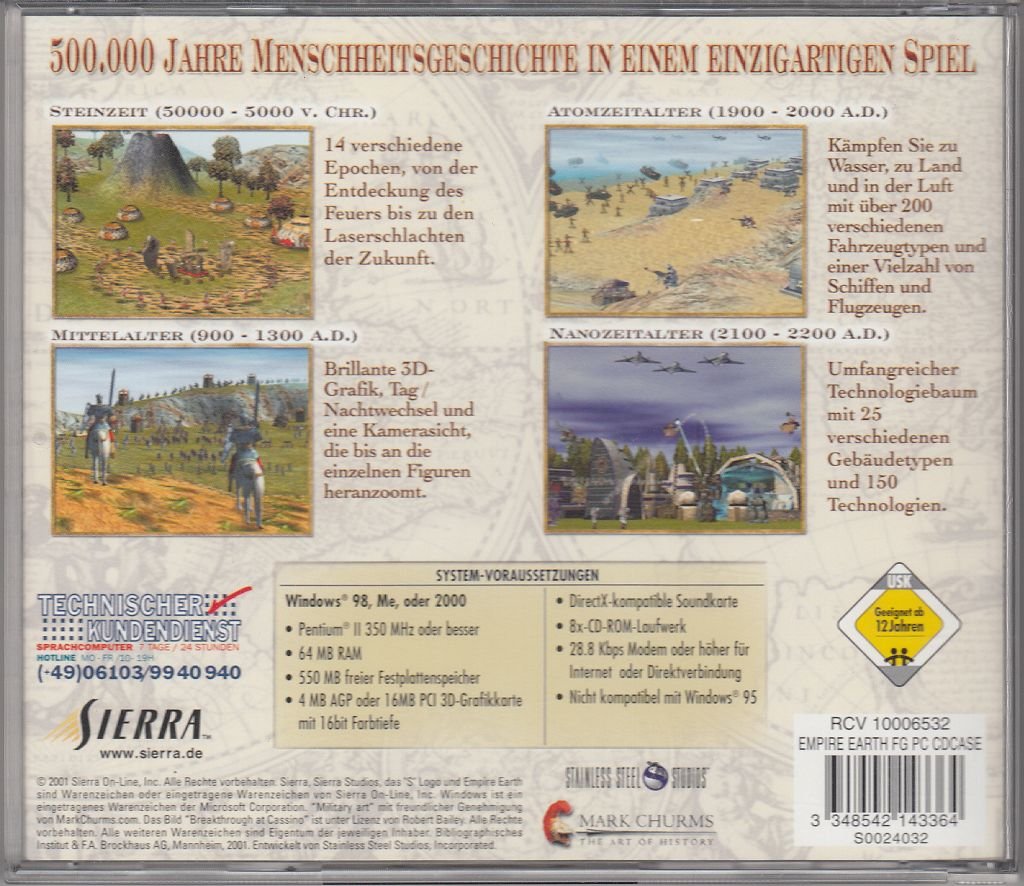ahnliche spiele wie empire earth